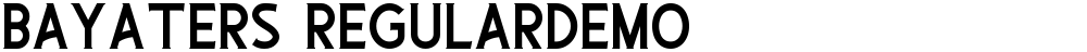 Bayaters RegularDemo