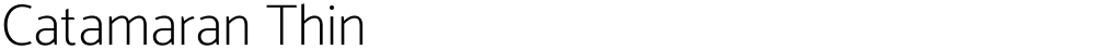 Catamaran Thin