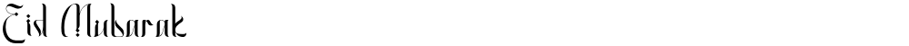 Eid Mubarak