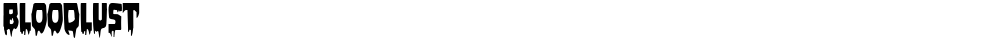 Bloodlust