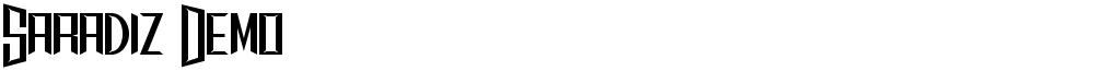 Saradiz Demo