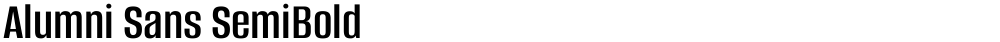 Alumni Sans SemiBold
