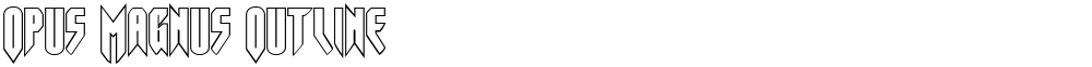 Opus Magnus Outline
