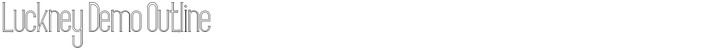 Luckney Demo Outline