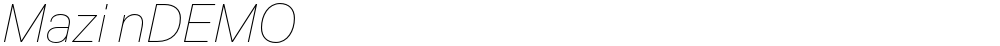 Mazi nDEMO