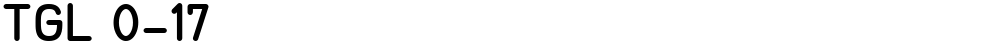 TGL 0-17