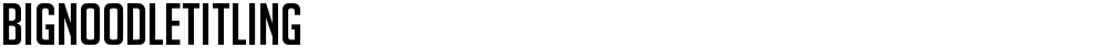 BigNoodleTitling