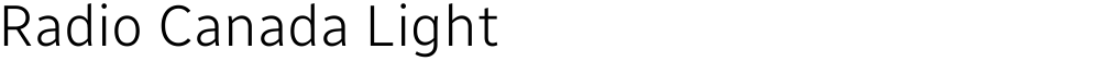 Radio Canada Light