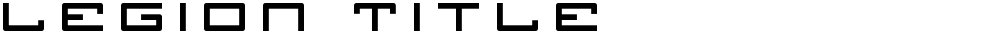 Legion Title