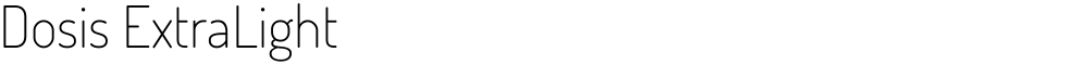 Dosis ExtraLight