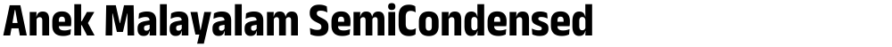 Anek Malayalam SemiCondensed