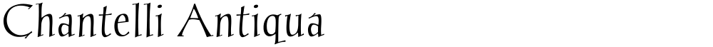 Chantelli Antiqua