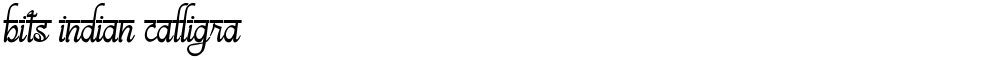 bits indian calligra