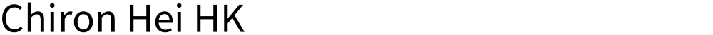 Chiron Hei HK