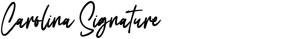 Carolina Signature