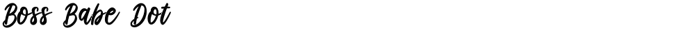 Boss Babe Dot