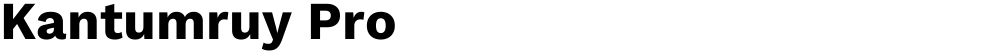 Kantumruy Pro
