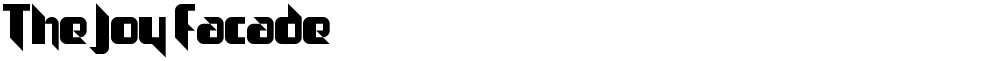 The Joy Facade
