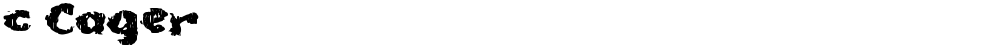 c Cager