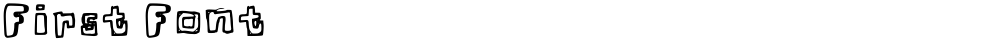 First Font