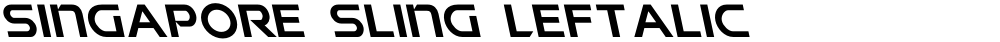 Singapore Sling Leftalic