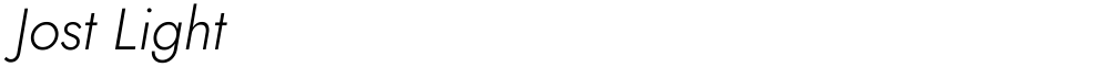 Jost Light