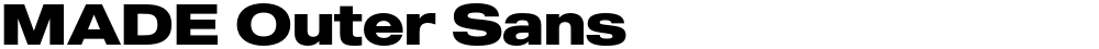 MADE Outer Sans