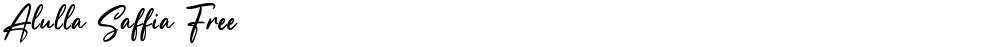 Alulla Saffia Free