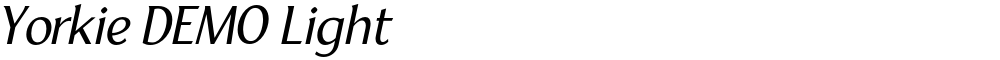 Yorkie DEMO Light