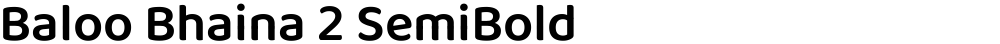Baloo Bhaina 2 SemiBold
