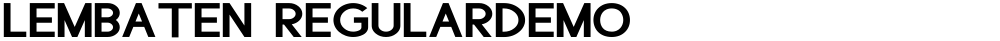 Lembaten RegularDemo