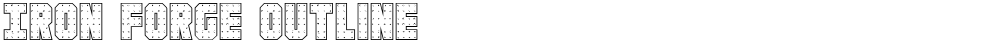 Iron Forge Outline