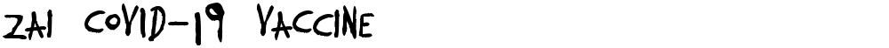 zai COVID-19 VaCcine