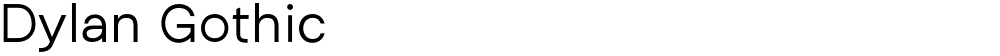 Dylan Gothic