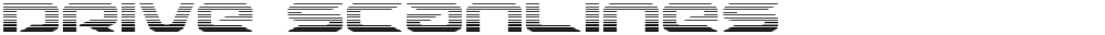 Drive Scanlines