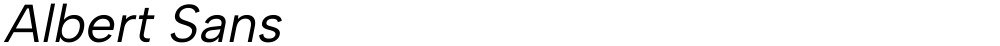 Albert Sans