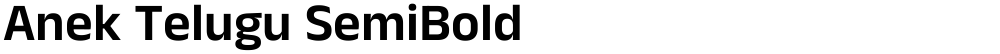 Anek Telugu SemiBold