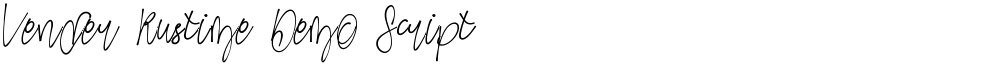 Vender Rustime Demo Script