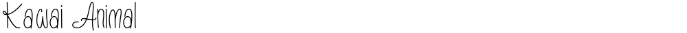 Kawai Animal