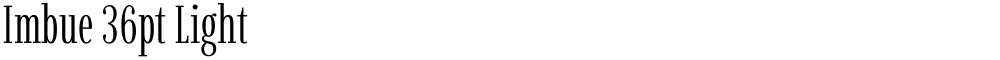 Imbue 36pt Light