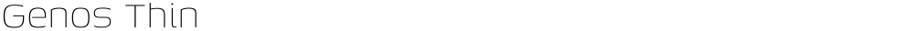 Genos Thin