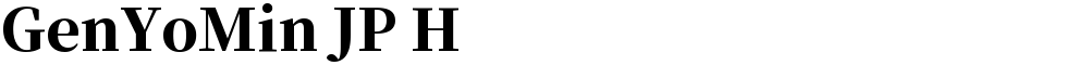 GenYoMin JP H