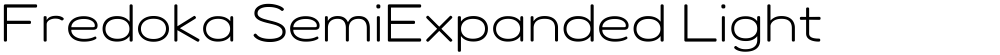 Fredoka SemiExpanded Light
