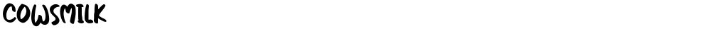 Cowsmilk