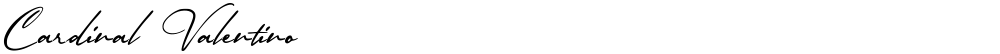 Cardinal Valentino