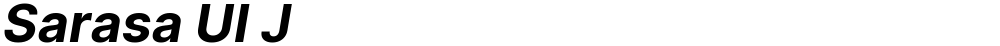 Sarasa UI J