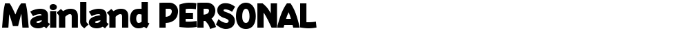 Mainland PERSONAL