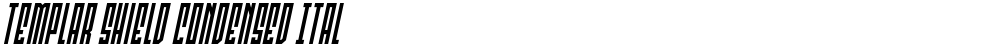 Templar Shield Condensed Ital