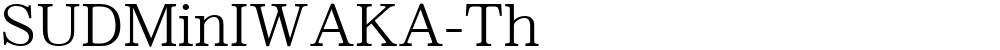 SUDMinIWAKA-Th