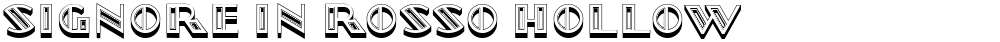 Signore in Rosso Hollow